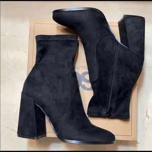 Black ASOS Sock Booties Size 8